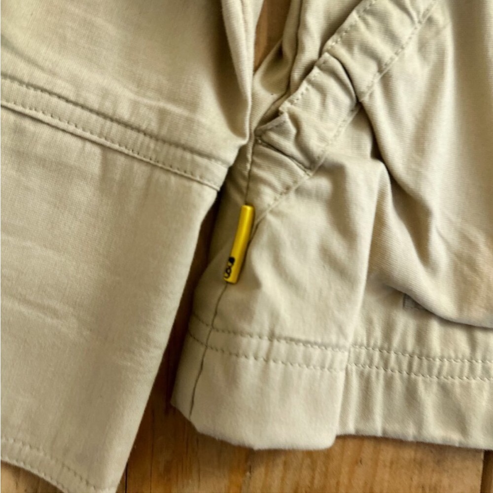 Women’s Khaki Tan Utility Jacket with Snap Front - Picture 6 of 9